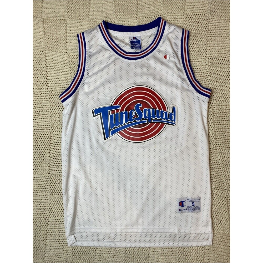 Vintage 90s Champion Tune Squad Space Jam Michael Jordan #23 Jersey Size Small